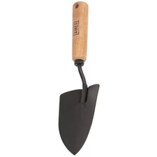 5.3 In. Garden Trowel with Wood Handle