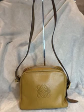 LOEWE Amazona Anagram Leather Handbag