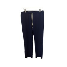 FIGS Pisco Scrub Pants Mens Large Navy Blue FM4500 Drawstring Straight Leg