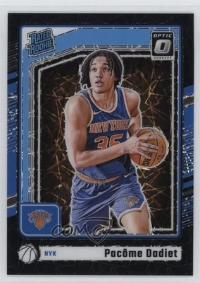 2024 Donruss Optic Rated Black Velocity Prizm 35/39 Pacome Dadiet Rookie RC 12wc