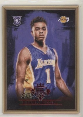 2015 Panini Court Kings Rookie Portraits Ruby 97/100 D'Angelo Russell #1 RC e1e