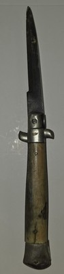 B. Svoboda Italy Folding Pocket Knife Horn Handle Rare As Is