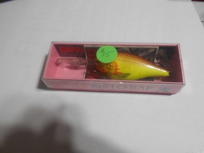RAPALA RISTO RAP HOT MUSTARD 2-3/4'' NEW IN BOX