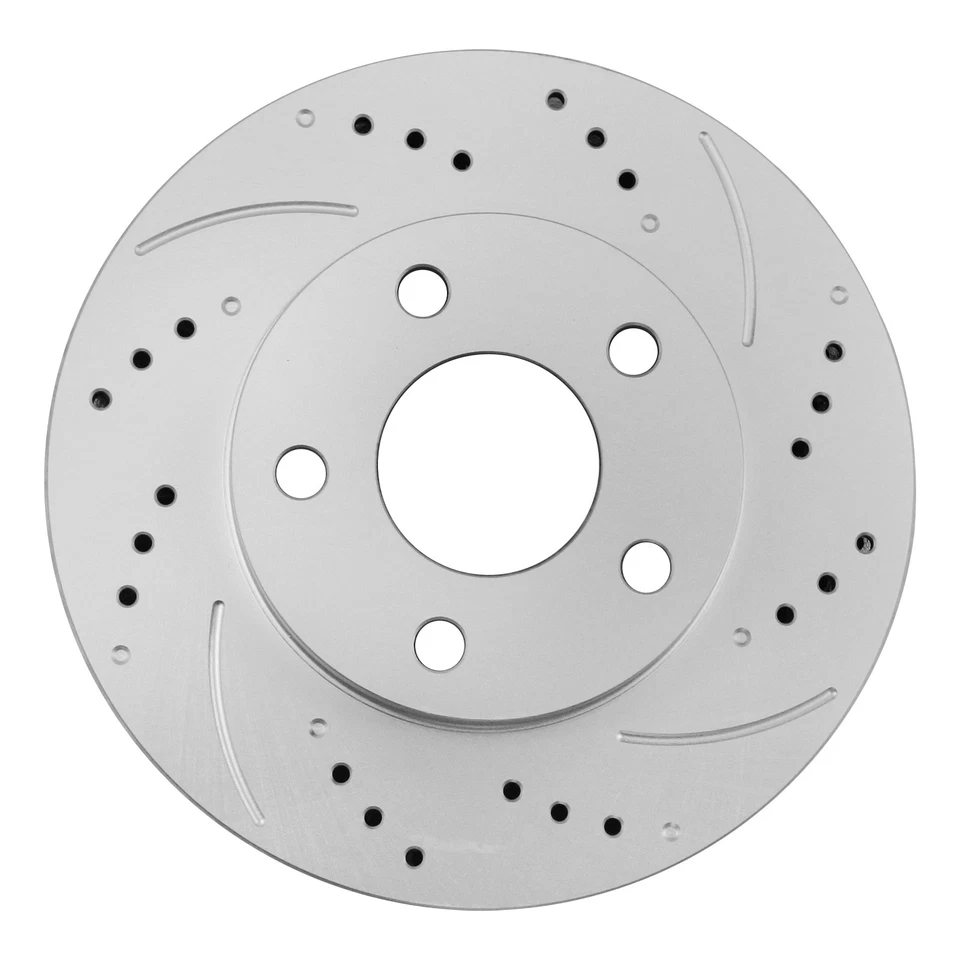 Front Drilled Rotors Ceramic Brake Pads for Buick LeSabre Bonneville Montana Foto 4 de 4