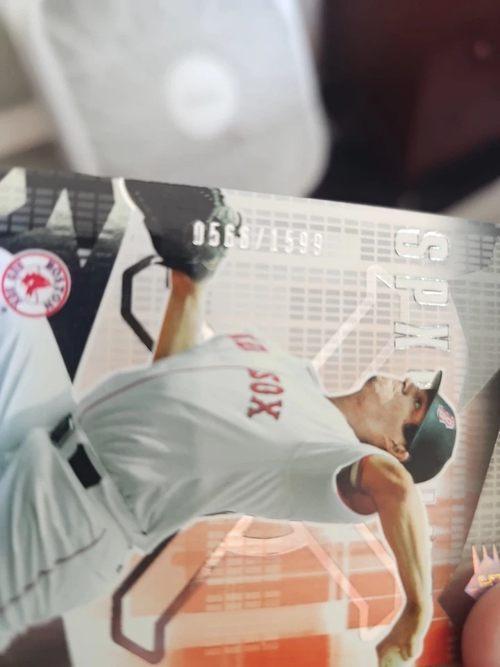 2004 SPx - SPXciting Rookies Tier 1 Abe Alvarez #145 /1599 (RC) - Image 3 of 3