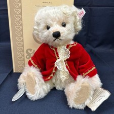 Limited Steiff Mozart Teddy Bear Music Box Collectible Rare