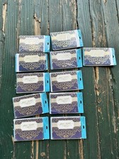 Hallmark invitations #LPH5038 Elegant Blue & Gold Wedding 12 Packs Z