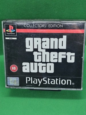 GTA Collector's Edition Videospiel für Sony Playstation PS1 Grand Theft Auto