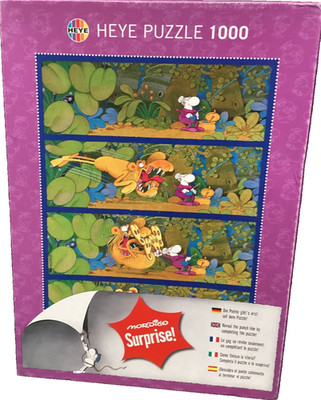 Heye 1000 pc: Mordillo Surprise, Grandma 2013 jigsaw puzzle