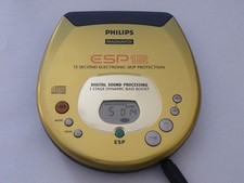 Philips Magnavox ESP 12 Portable CD Player Skip Protection  Bass Boost FREESHIP