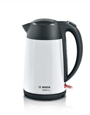 Bosch TWK3P421 Wasserkocher Design Line 1.7 L 2400 Watt Tassenskala
