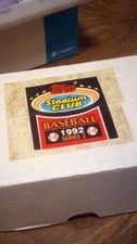Topps MLB Baseball Trading Cards Stadium Club Series 2 1992 Lot Standard Size