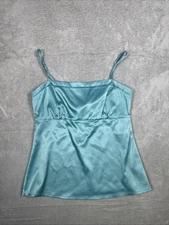 Women’s New York and Company Teal Work Sleeveless Top Size Medium