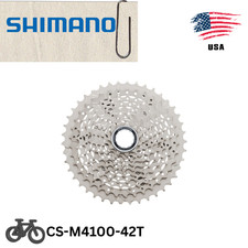Shimano Cassette Deore CS-M4100 10 Speed Silver 42 Teeth Touring Trekking MTB