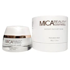 2 PACK! MICA Beauty Cosmetics Instant Face Lift Mask, 50g (1.76 oz) - NEW IN BOX