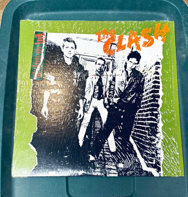 The Clash The Clash 12'' Black Vinyl LP Epic JE 36060 33 RPM Stereo
