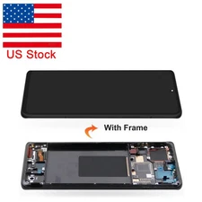 For Xiaomi Mi 12 Pro OLED LCD Display Screen Touch Digitizer with Frame Parts FC