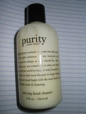 Philosophy Purity Made Simple One-Step Facial Cleanser 8 oz NEW & SEALED~FRESH