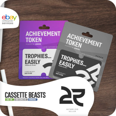  Cassette Beasts   XBOX ACHIEVEMENTS UNLOCK TOKEN 100% COMPLETION GAMERSCORE