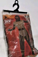 Ninja Warrior Halloween Costume Child Boy Size Medium 8-10  - New