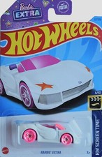Hot Wheels Barbie Extra 57/250 2023 HW Screen Time 3/10 White