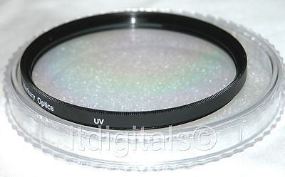 55mm UV Safety Protection Protector Glass Lens Filter For 55 mm Front Thread 