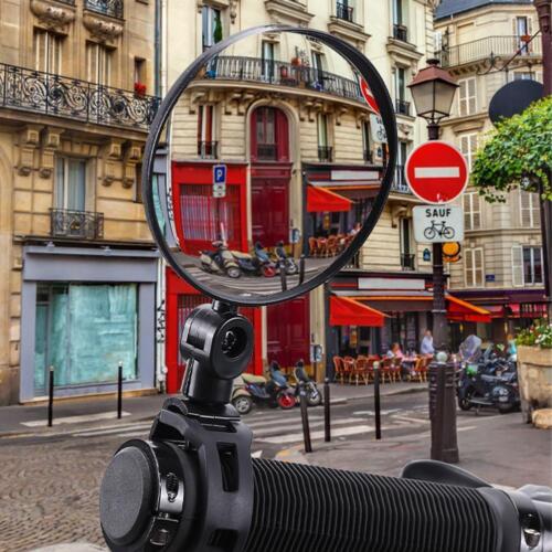 Bicycle Rearview Mirror Wide Angle ConvexMirror Bicycle Mirror C6I9 B6J6 - Picture 10 of 14