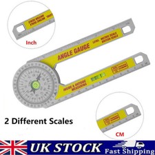 360° Angle Finder Miter Saw ABS Protractor Ruler Woodworking Measuring Tool HOT