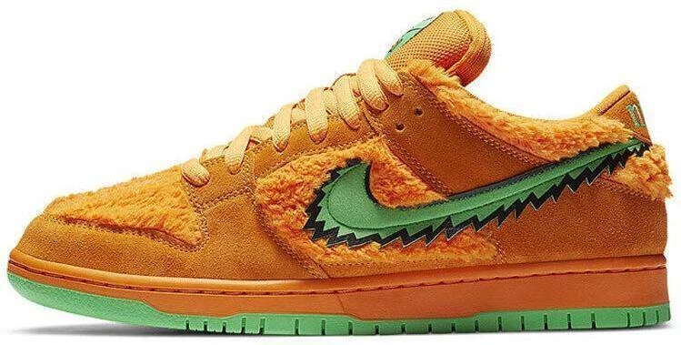 Nike Grateful Dead x Dunk SB oso naranja bajo