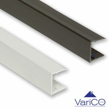 Polycarbonate Roofing Sheet End Closure For 10mm, 16mm & 25mm - White / Brown