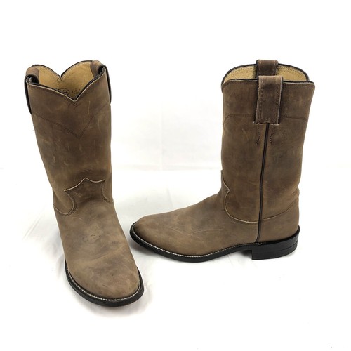 Justin 3408 Roper Cowboy Western Boots 