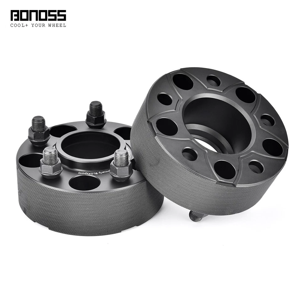 (2) 50mm/2'' BONOSS Forged Wheel Spacers for Land Rover LR2 2015+ 5x108 - Image 2 of 4