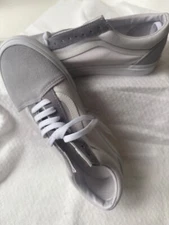 Vans Old Skool Canvas Block Grey Men's 9/Women's 10.5