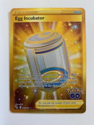 Egg Incubator 087/078 Gold Secret Rare Pokemon Card Near Mint | eBay