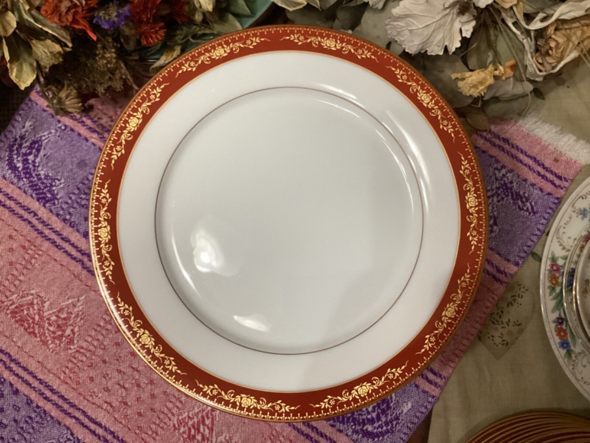 36 Pc NORITAKE China Goldhill Pattern #6613 Made in Japan | eBay