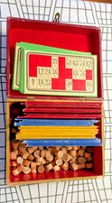 Jeu De Loto Ancien En Boîte Bois D'origine - Collection Rachez Paris - BEG