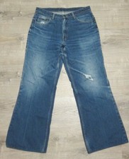 TRUE VINTAGE CALVIN KLEIN JEANS MOM JEAN BOOTCUT FLARE MADE IN USA 32"