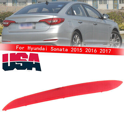 Rear Bumper Reflector Light Lamp For Hyundai Sonata 2015 2016 2017 Left Side