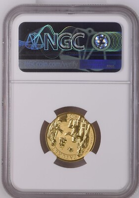2020 W $10 Mayflower Voyage 400th Anniversary 24K GOLD Reverse NGC