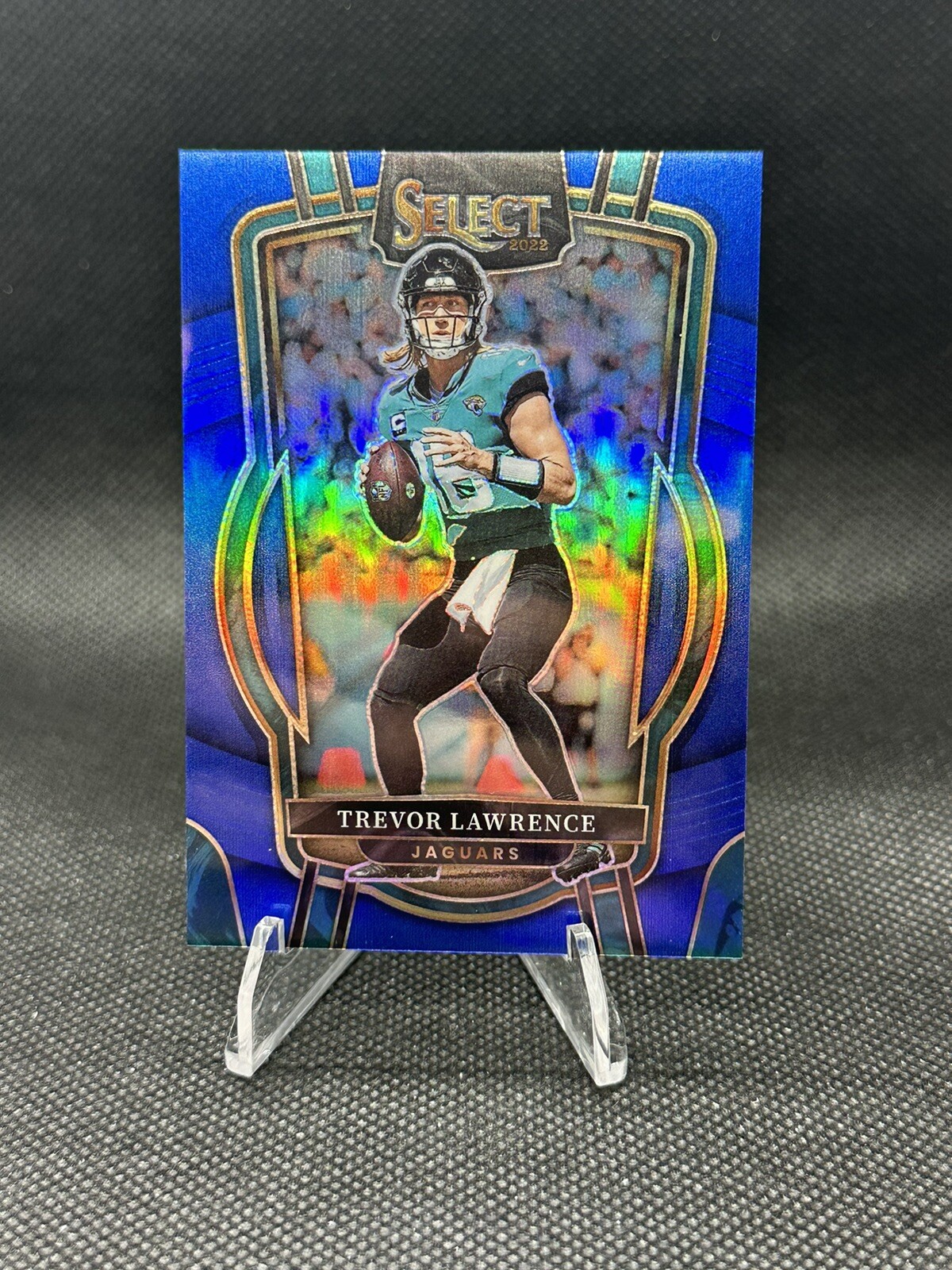 TREVOR LAWRENCE 2022 Select 69/99 BLUE PRIZM Club Level Jacksonville Jaguars