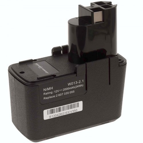 Battery for Bosch type 261091405 NiMH 12V 2000mAh/24Wh NiMH