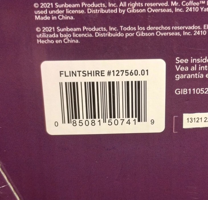 Mr. Coffee Flintshire Stainless Steel Whistling Tea Kettle, 1.75Quart