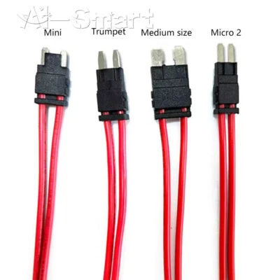 MARKENLOS Car Modification ACC Fuse Box Micro Mini Standard Power Socket Fuse Holder 16AWG