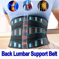 Men Women Back Brace Lumbar Support for Lower Back Pain Relief Waist Gym Belt