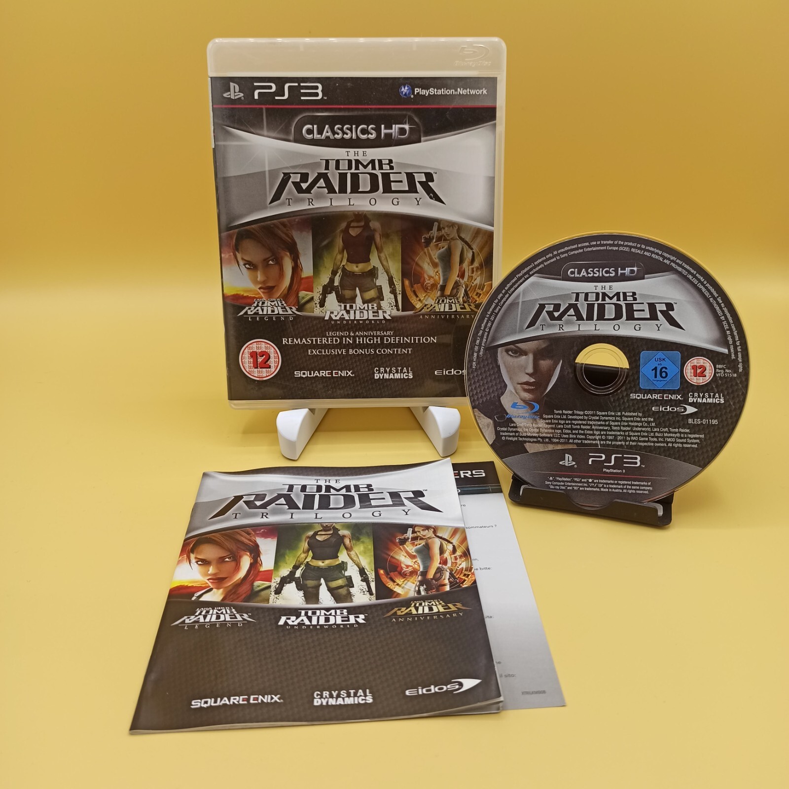 Tomb Raider Trilogy PS3 PAL ITA Multilingua COMPLETO Lara Croft Collection