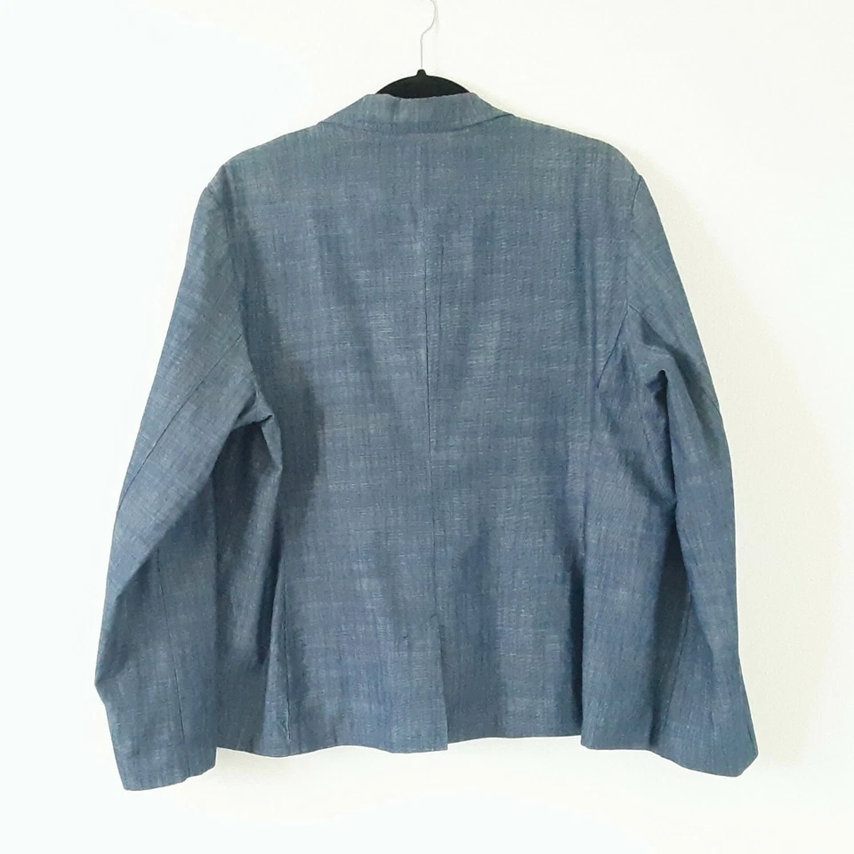 Blazer para mujer Croft & Barrow azul talla XL Foto 2 de 4