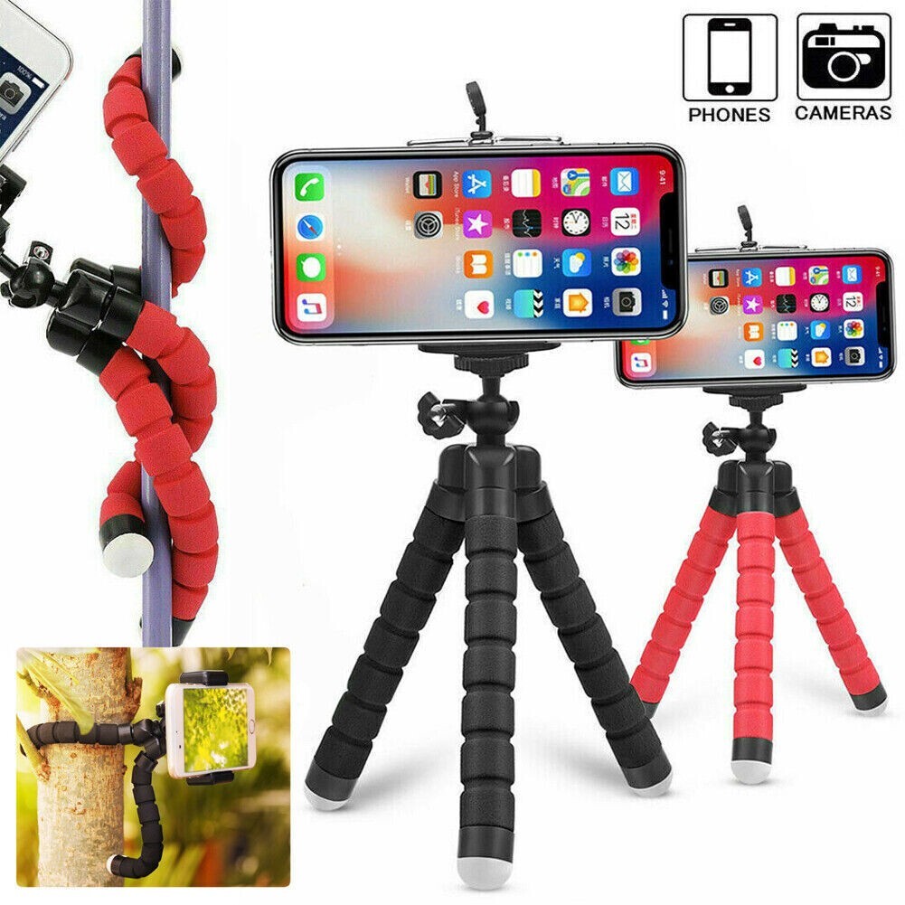 Mini Tripod Mobile Phone Holder Mount Small Flexible Camera Stand Desk  Universal