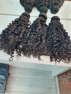 1Perücke 100% 9A Brazilian Remy Echthaarperücke 360 Lace Front/Full Lace Perücken Kinky C