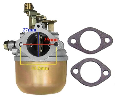 #ad Motopart Carburetor For EZGO 2 Cycle Gas Golf Cart 1988 Carburetor E Z GO $20.99