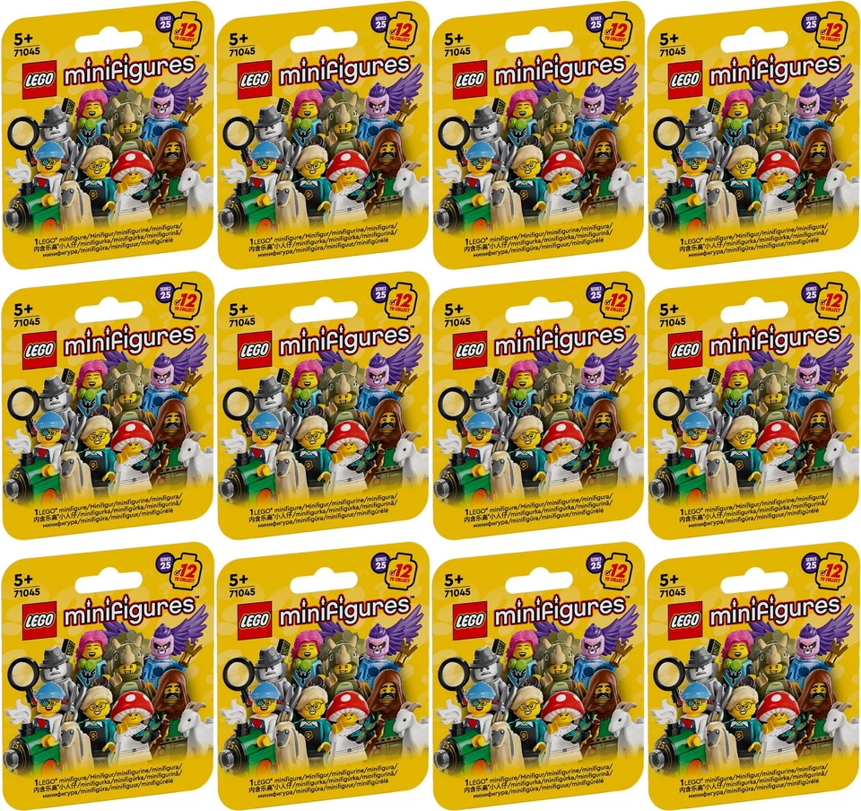 Juego Completo de (12) Lego Serie 25 Minifiguras 71045 Nuevo Sellado de Fábrica 2024 Foto 2 de 4